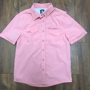 J Khaki Boys short sleeve shirt